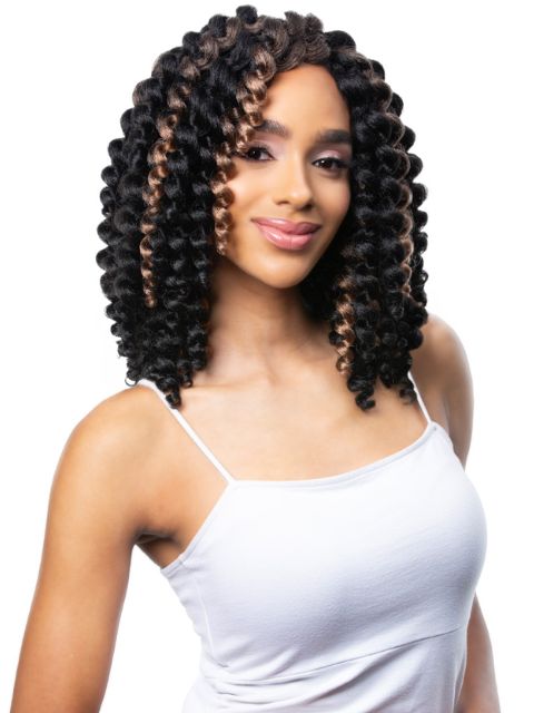 Harlem 125 Kima Braid 3X JAMAICAN BOUNCE 10" Crochet Braid (KJB10)