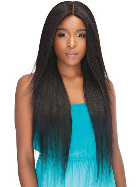 Janet Collection Melt 100% Virgin Human Hair BRAZILIAN STRAIGHT Weave 3pcs + 13x5 HD Frontal -BS3PM135