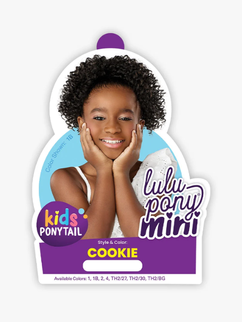 Sensationnel LuluPony Mini Kids Ponytail - COOKIE