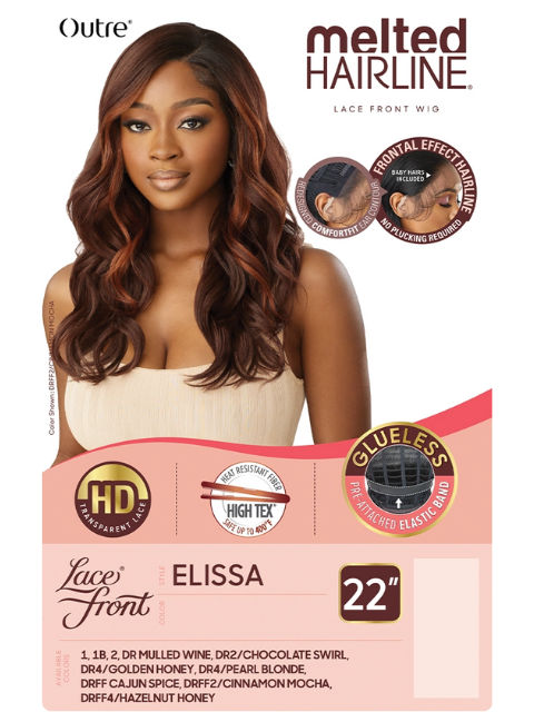 Outre Melted Hairline Premium Synthetic HD Lace Front Wig - ELISSA