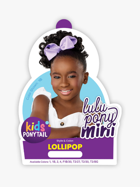 Sensationnel LuluPony Mini Kids Ponytail - LOLLIPOP