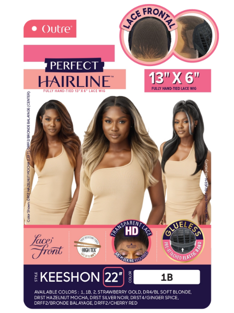 Outre Perfect Hairline Glueless 13x6 HD Lace Front Wig - KEESHON
