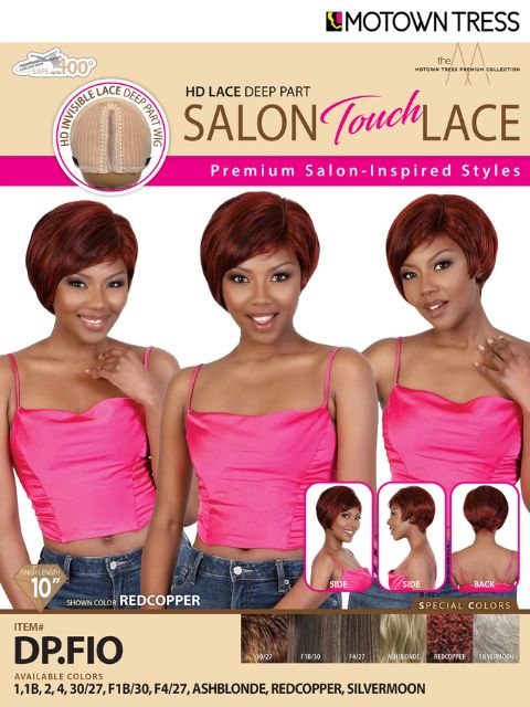 Motown Tress Salon Touch Glueless HD Lace Deep Part Lace Wig - DP.FIO