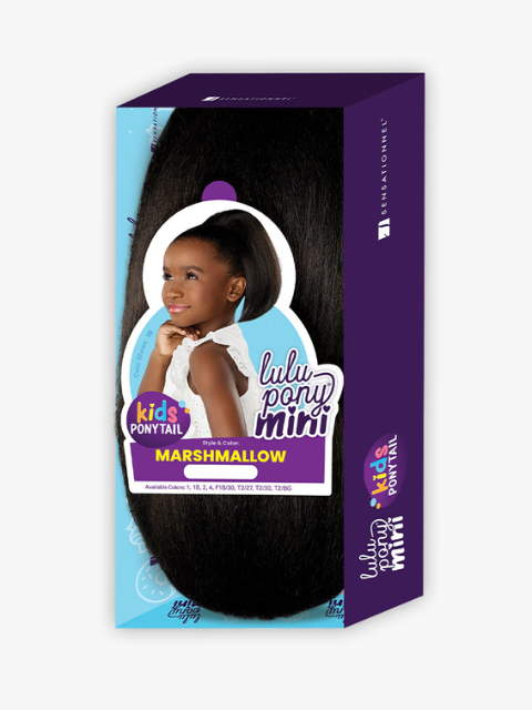 Sensationnel LuluPony Mini Kids Ponytail - MARSHMALLOW