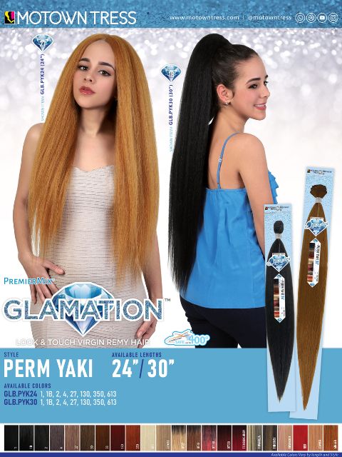 Perm yaki human hair hotsell