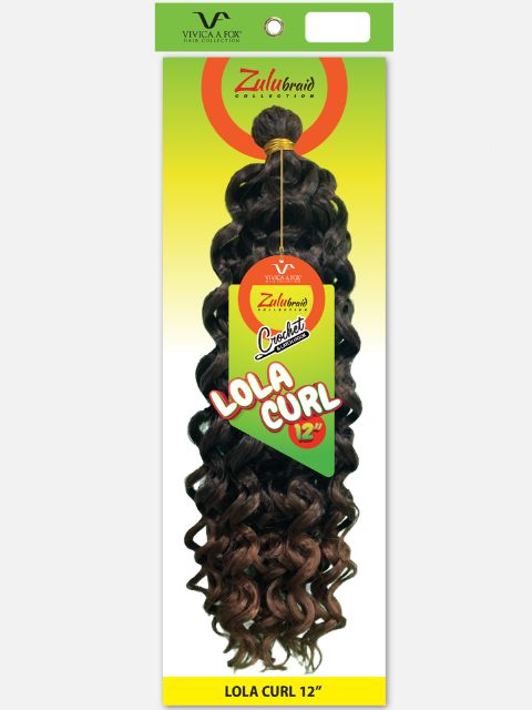 Vivica A Fox Zulu Braid LOLA CURL Crochet Braid