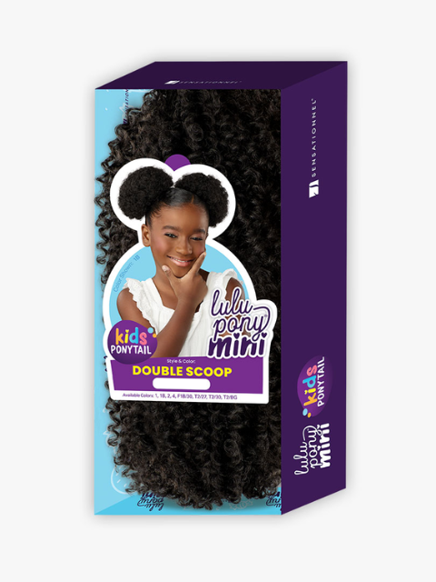 Sensationnel LuluPony Mini Kids Ponytail - DOUBLE SCOOP