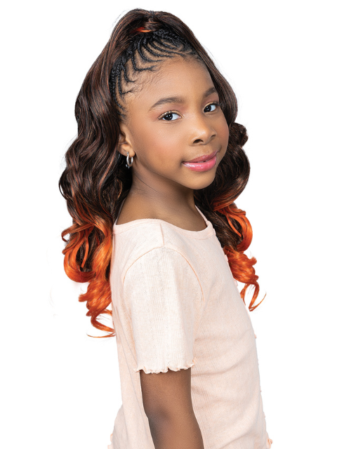 [MULTI PACK DEAL]  Janet Collection Nala Tress TEENY 3X PRE-STRETCHED FRENCH CURL Braid 32"-5 PCS