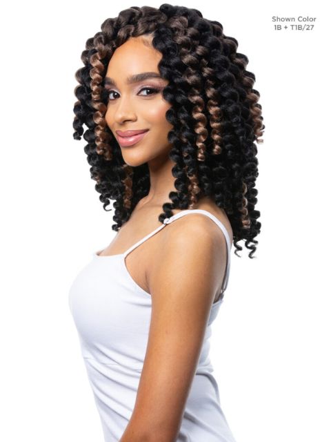 Harlem 125 Kima Braid 3X JAMAICAN BOUNCE 10" Crochet Braid (KJB10)