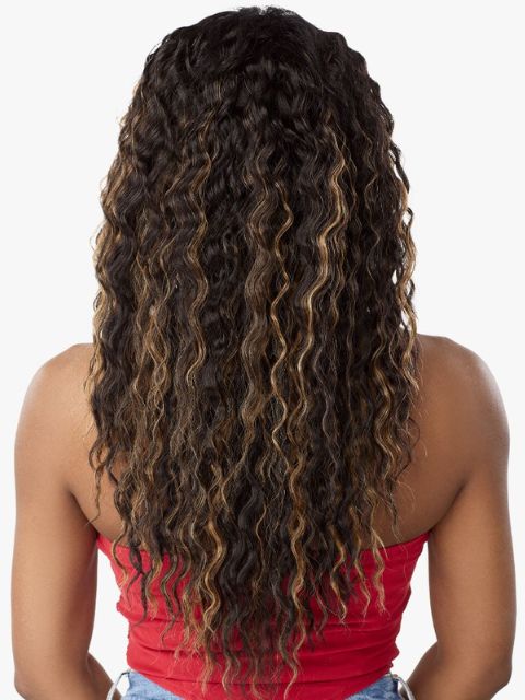 Sensationnel Premium Synthetic CURLS KINKS & CO_V-PART V-UNIT 7" Wig