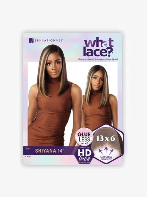 Sensationnel WHAT LACE? Premium Synthetic 13x6 HD Swiss Lace Wig - SHIYANA 14