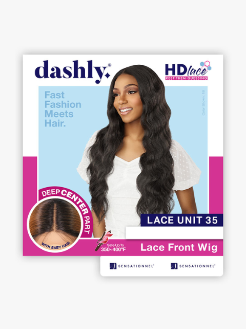 Sensationnel Dashly Deep Center Part Lace Front Wig - UNIT 35