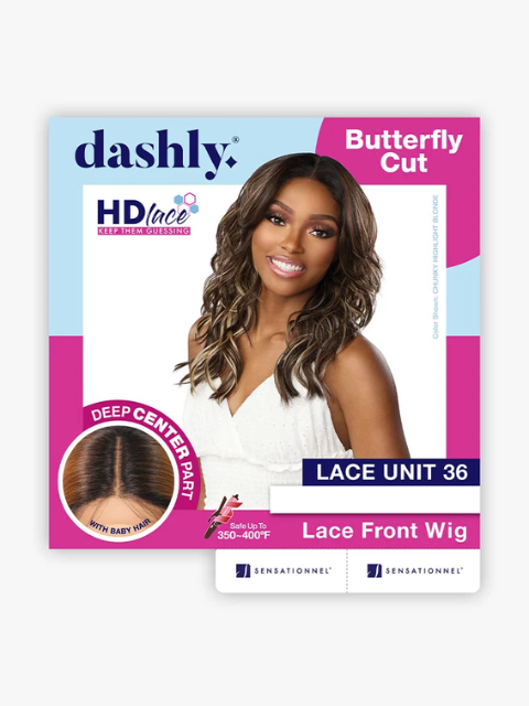 Sensationnel Dashly Deep Center Part Lace Front Wig - UNIT 36 *SALE