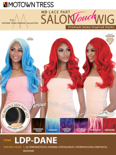 Motown Tress Salon Touch HD Lace Part Wig - LDP-DANE