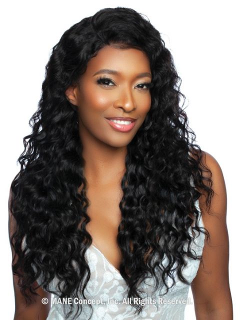 Mane Concept 100% Unprocessed Human Hair Trill 13x4 HD Lace Wig - LOOSE DEEP 30" 32"  (TRFL230130 & TRFL 230130)