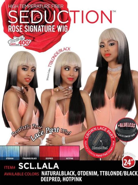 Seduction Rose Signature HD Crown Lace Part Wig SCL.LALA Hair