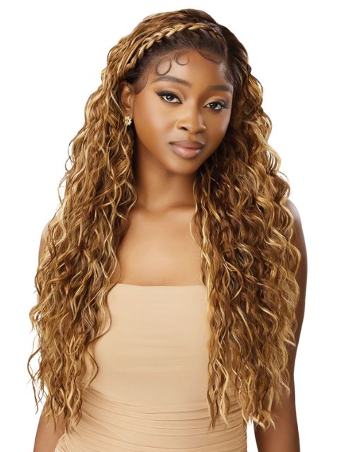 Outre Melted Hairline Wet & Wavy Premium Synthetic Glueless HD Lace Front Wig - DILARA