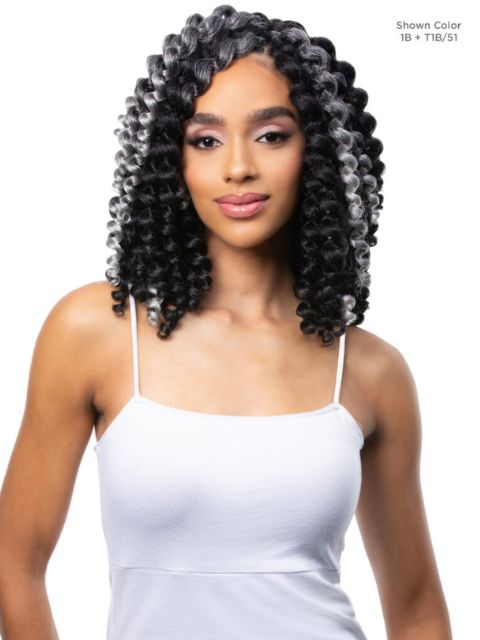 Harlem 125 Kima Braid 3X JAMAICAN BOUNCE 10" Crochet Braid (KJB10)