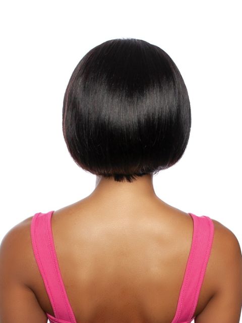Mane Concept Trill 13A 100% Unprocessed Human Hair Full Wig - STRAIGHT WITH BANG 8"(TR1331)