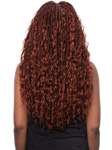 Harlem 125 Kima Ultra HD Braid Lace Wig - DISTRESSED GODDESS LOC 26" KBW91