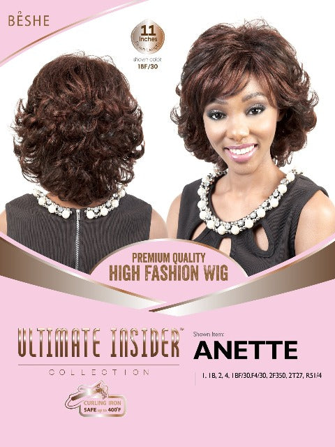 Beshe Ultimate Insider Collection Synthetic Wig - ANETTE