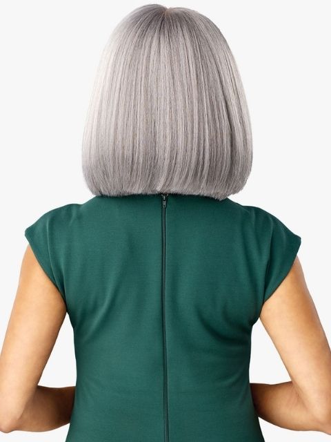 Sensationnel BareLuxe BARE LACE PLATINUM GLOW_AMANDINE Glueless Lace Wig