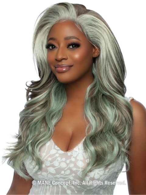 Mane Concept Brown Sugar Skin Bond Lace Pre-Cut Glueless Wig- 9x6 PRE-CUT 03- BSSB203"