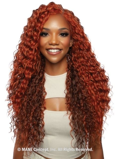 Mane Concept Brown Sugar Skin Bond Lace Pre-Cut Glueless Wig- 9x6 PRE-CUT 04- BSSB204"