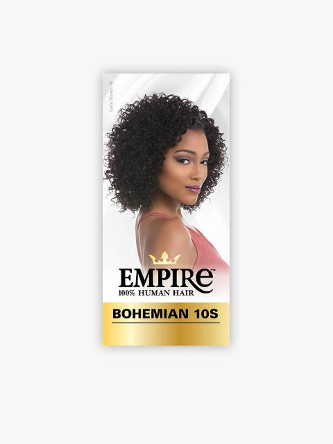 Sensationnel Empire Human Hair Weave - BOHEMIAN 10S 3pcs