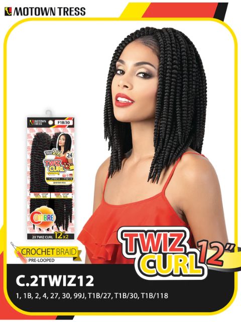 Motown Tress 2X TWIZ CURL 12