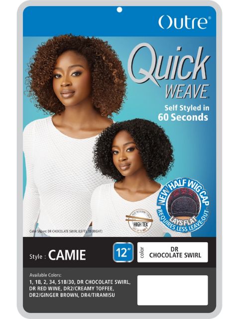 Outre Quick Weave Half Wig - CAMIE