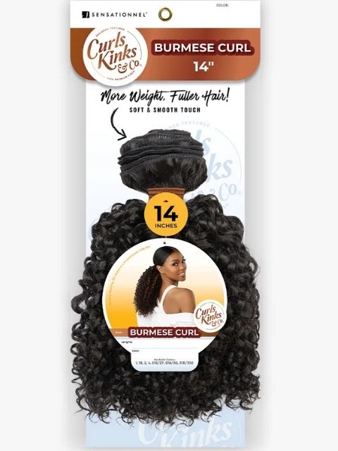 Sensationnel Premium Synthetic CURLS KINKS & CO_BURMESS CURL 14" & 20"