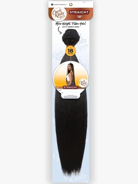 Sensationnel Premium Synthetic CURLS KINKS & CO_STRAIGHT 14"18"26"