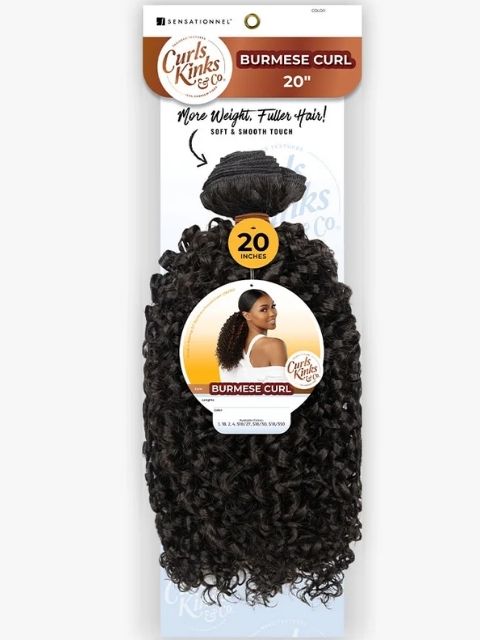 Sensationnel Premium Synthetic CURLS KINKS & CO_BURMESS CURL 14" & 20"