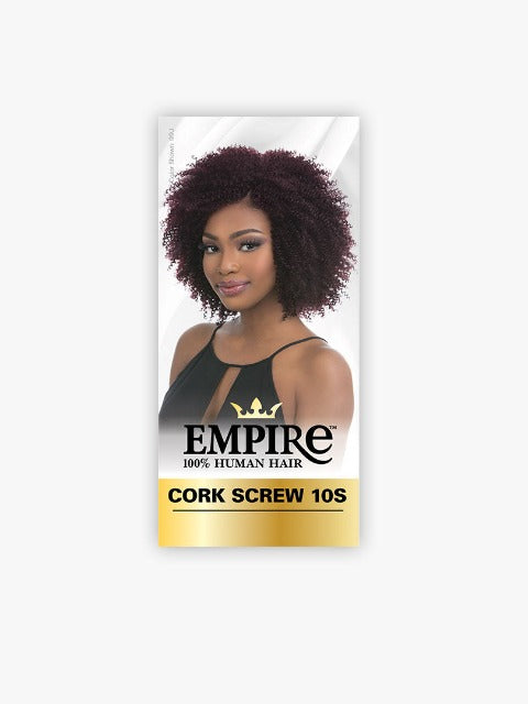 Sensationnel Empire Human Hair Weave - CORK SCREW 10S 3pcs