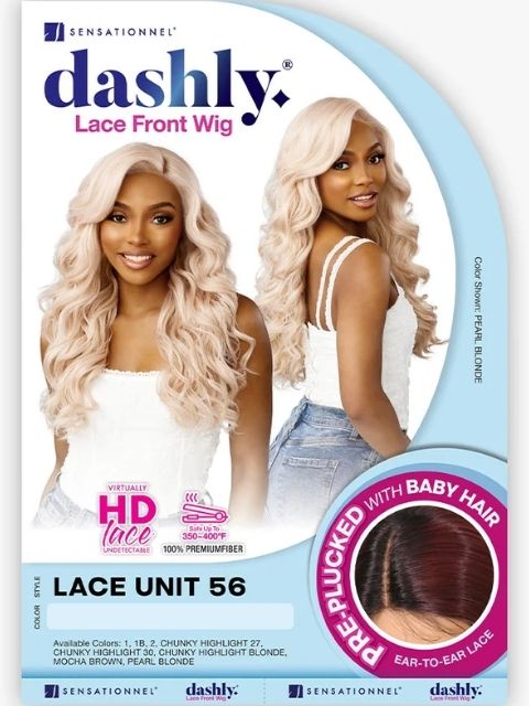 Sensationnel Dashly Lace Front Wig - DASHLY LACE UNIT 56
