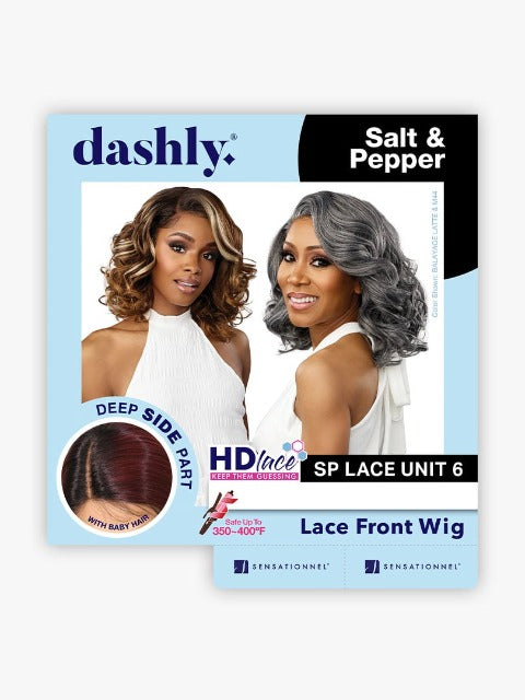 Sensationnel Dashly Lace Wig Salt & Pepper- SP UNIT 6