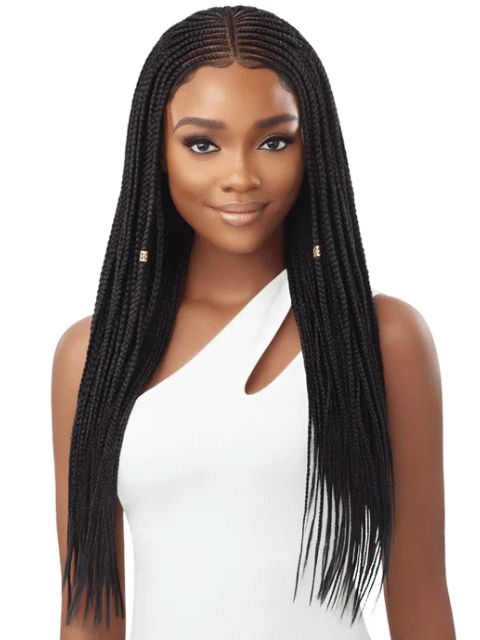 Outre Pre-Braided 13x4 Glueless HD Lace Frontal Wig- FULANI MICRO CORNROW BRAIDS" *FINAL SALE
