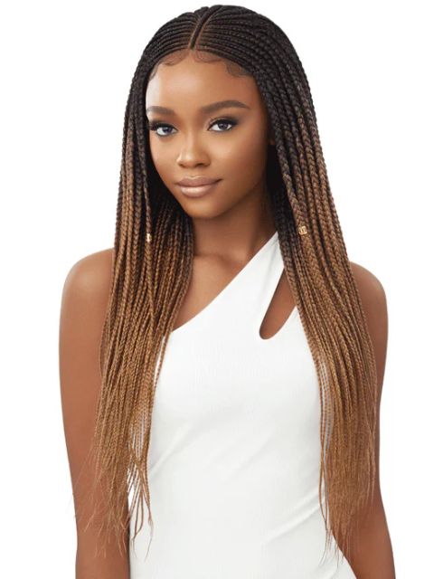 Outre Pre-Braided 13x4 Glueless HD Lace Frontal Wig- FULANI MICRO CORNROW BRAIDS" *FINAL SALE