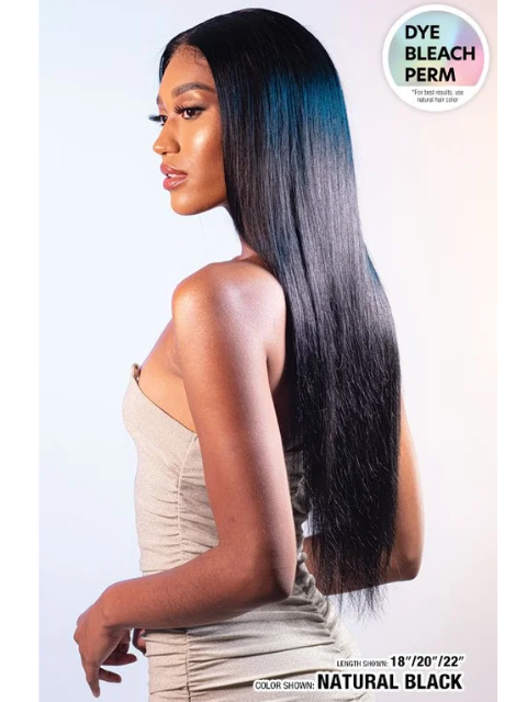 Shake N Go Glossy 100% Virgin Remy Hair HD 4x4 STRAIGHT LACE" Closure