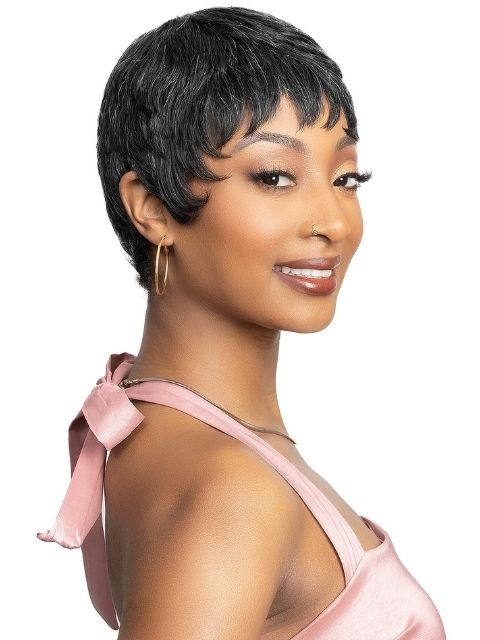 Janet Collection Lavish Silver 100% Virgin Human Hair Wig - BEKA