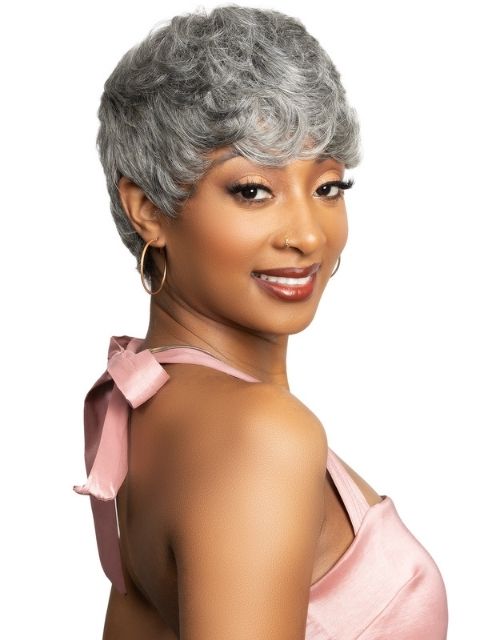 Janet Collection Lavish Silver 100% Virgin Human Hair Wig - SIFA