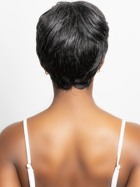 Janet Collection Lavish Silver 100% Virgin Human Hair Wig - SIFA