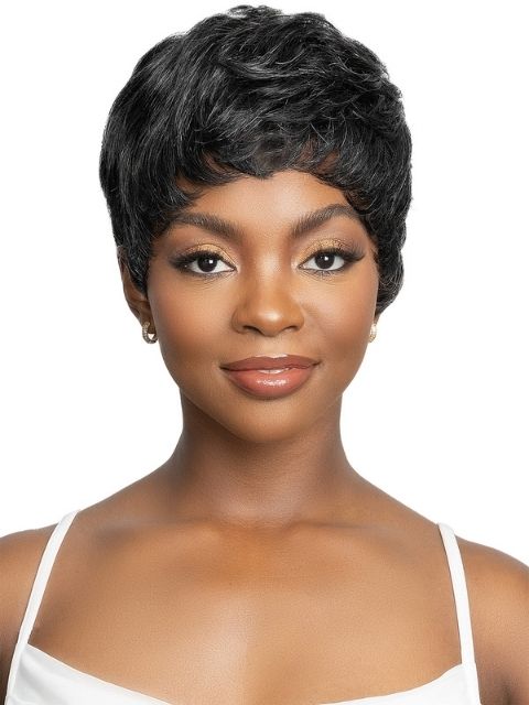 Janet Collection Lavish Silver 100% Virgin Human Hair Wig - RAEL