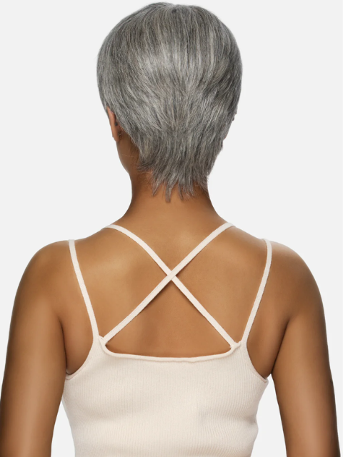 Vivica A Fox Imperial 100% Human Hair Pure Comfort Cap Full Wig -MIA