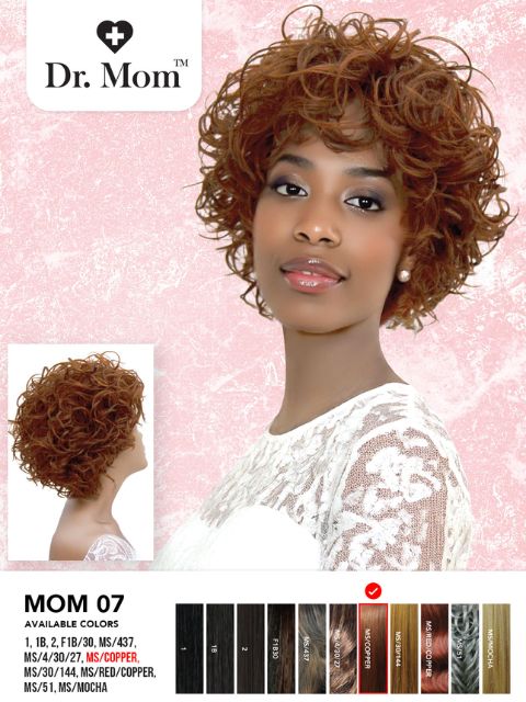 R&B Collection Dr. Mom Style Synthetic Full Wig - MOM 07 – Hair Stop ...