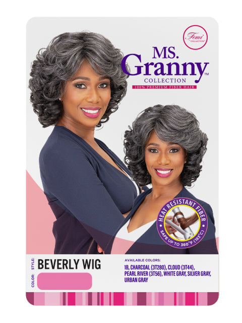 Femi Collection Ms Granny Premium Synthetic Wig - BEVERLY