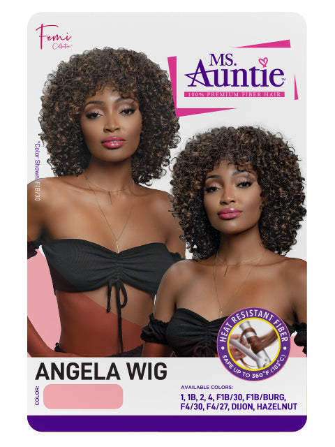 Femi Collection MS. AUNTIE 100% Premium Fiber ANGELA Wig