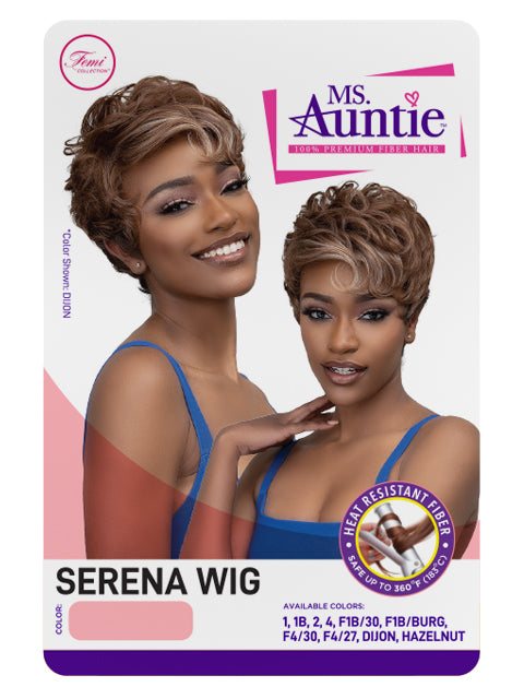 Femi Collection MS. AUNTIE 100% Premium Fiber SERENA Wig