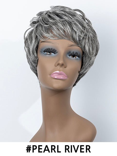 Femi Collection MS. Granny Collection 100% Premium fiber DEBBI Wig